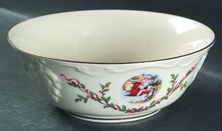 Victorian Santa Bowl by Lenox