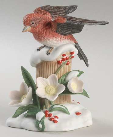 Christmas Birds Purple Finch - Boxed