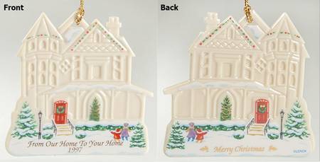 From Our Home To Your Home House With Children And Red Door - Boxed