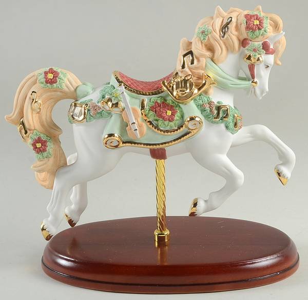 Christmas Carousel Animals 2016 Christmas Carousel Horse - Boxed