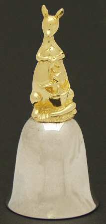 Classic Pooh Kanga & Roo Bell - With Box