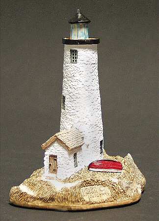 American Landmark Cottages Great Point Light-Blue Windows-2nd Ver - Boxed
