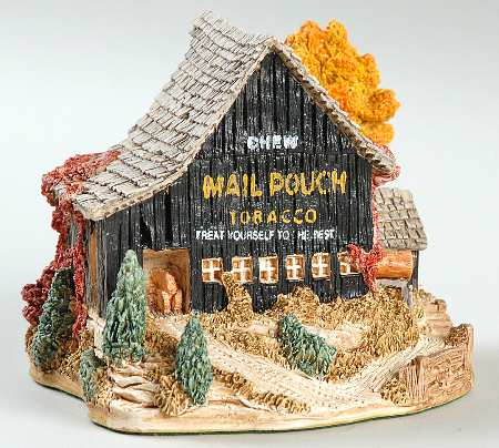 American Landmark Cottages Mail Pouch Barn - Boxed