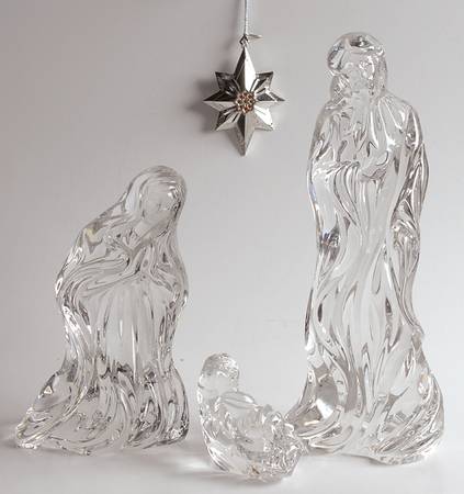 Millennium Nativity Figurines 4pc Holy Family Boxed Set - With Box