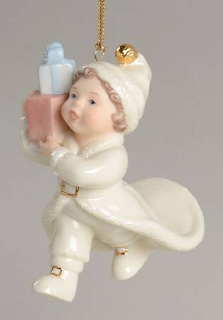 Finishing Touches Figurines Loading The Sleigh-Ornament - Boxed