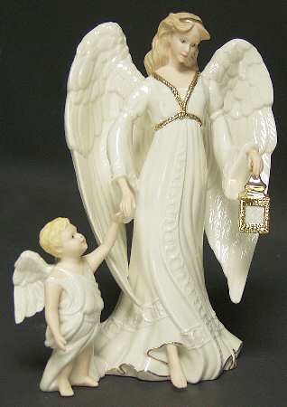 Classic Guardian Angel Figurines Guardian Of Light - Boxed