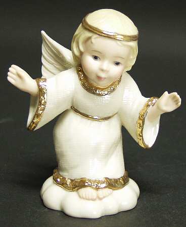 Away In A Manger Nativity Angel - Boxed
