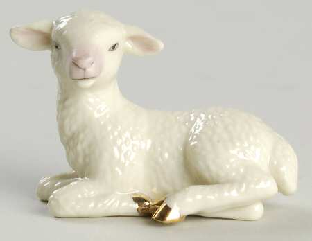 Classic Nativity Collection Lamb Lying - No Box