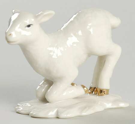 Classic Nativity Collection Lamb Kneeling - No Box
