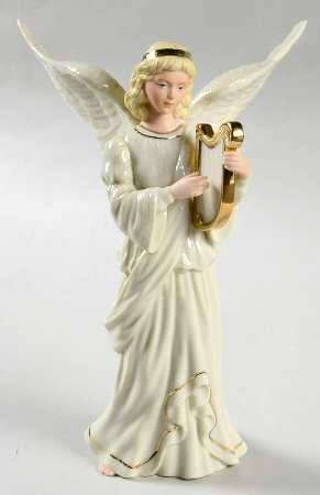 Classic Nativity Collection Angel With Lyre - No Box