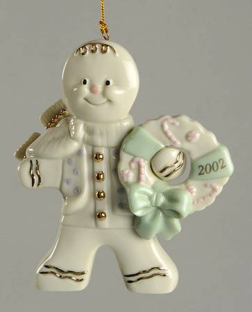 Annual Gingerbread Man Ornament A Gingerbread Christmas - Boxed