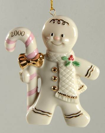 Annual Gingerbread Man Ornament A Christmas Treat - With Box