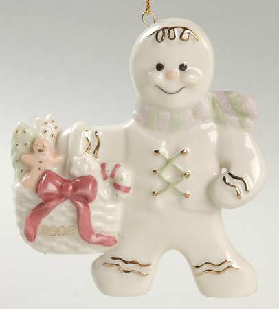 Annual Gingerbread Man Ornament Gingerbread Generosity - Boxed