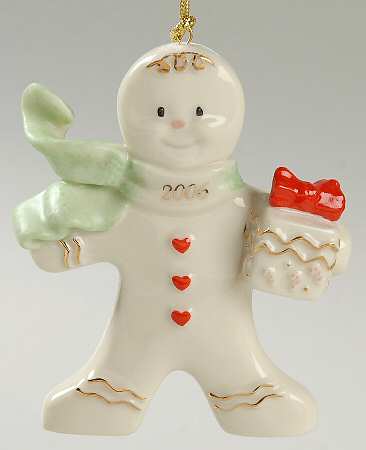 Annual Gingerbread Man Ornament The Gingerbread Gift - Boxed
