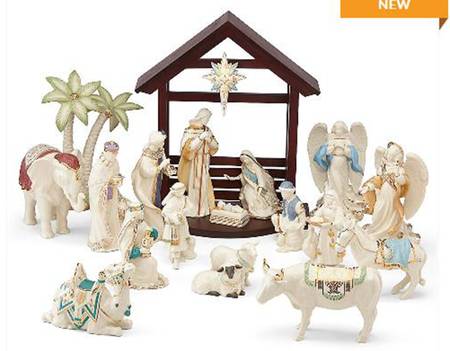 First Blessing-Nativity 19 Piece Boxed Set - Nativity Set Of 19