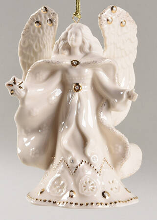 Florentine & Pearl Collection Angel Ornament - Boxed