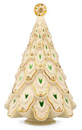 Florentine & Pearl Collection Christmas Tree-Lighted - Boxed
