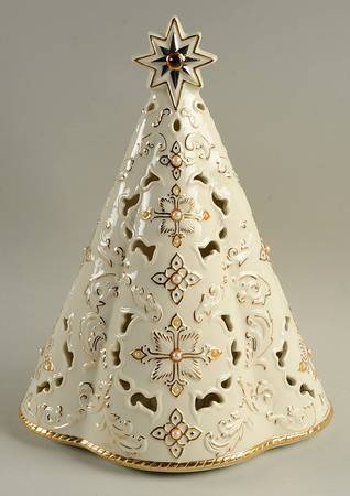 Florentine & Pearl Collection Musical Lighted Tree - No Box