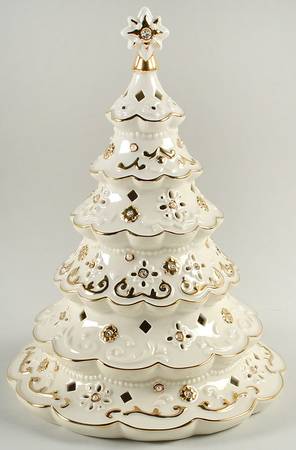 Florentine & Pearl Collection Tree Lit Figurine - No Box