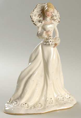 Florentine & Pearl Collection Snowqueen Lighted Figure - Boxed