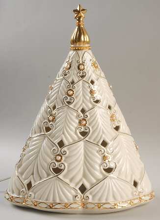 Florentine & Pearl Collection Jeweled Musical Tree-O Christmas Tree - Boxed