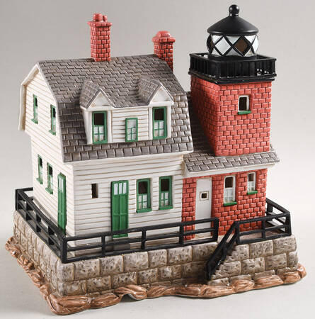 Atlantic Region Lighthouse  Rockland Breakwater, Me-1902 - Boxed