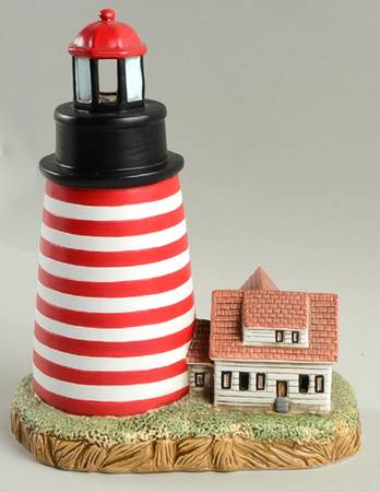 Atlantic Region Lighthouse  West Quoddy Head, Me - No Box