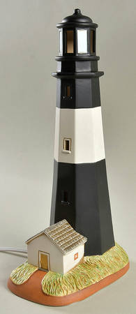 Southern Region Lightouses Tybee Island, Ga  (Current Daymark) - Boxed