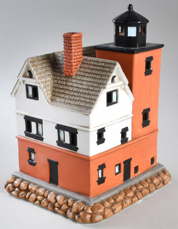 Great Lakes Region Lighthouses Round Island, Mi - Boxed