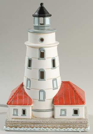 Great Lakes Region Lighthouses Chicago Harbor Light, Il-1893 - Boxed