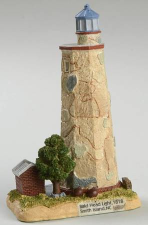 Atlantic Region Mini Lighthouses Bald Head Light, Nc - Boxed