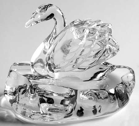 Crystal Animals Swan King - Boxed