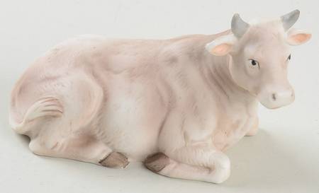 Christopher Collection Nativity Cow  - No Box