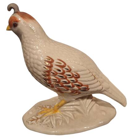 Classic Ivory Animals Autumn's Quail - Boxed