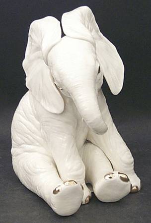Classic Ivory Animals African Elephant Calf - With Box