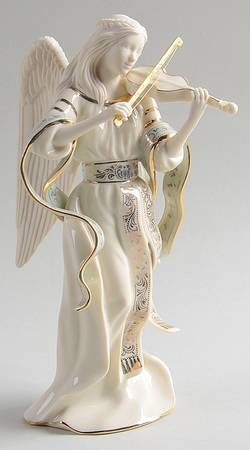 Baroque Angel Figurines Baroque Angel With Viola - No Box