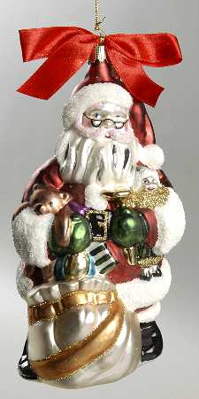 Yuletide Treasures Santa With Toys - Boxed