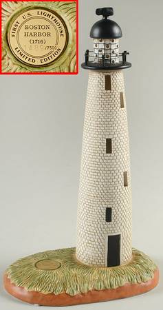 Limited Edition Lighthouses Boston Lighthouse, Ma - Boxed