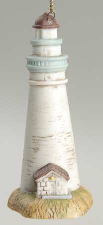 Porcelain Lighthouse Ornaments Ft. Gratiot, Mi - Boxed