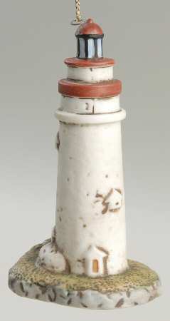 Porcelain Lighthouse Ornaments Marblehead, Oh - Boxed