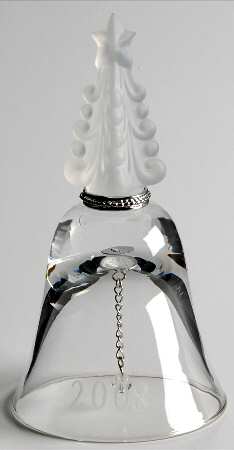 Annual Crystal Bell Ornament Tree - Boxed