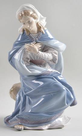 1400 Group Nativity Virgin Mary - Boxed