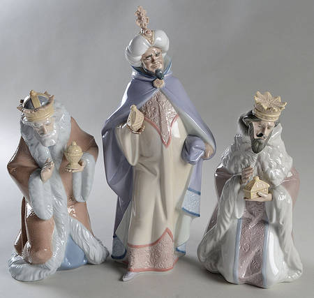 Bethlehem Nativity Three Kings Boxed Set - Boxed
