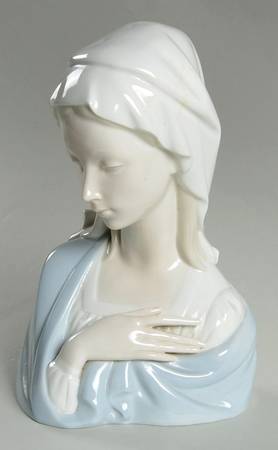 Religious and Nativity Madonna Head - No Box