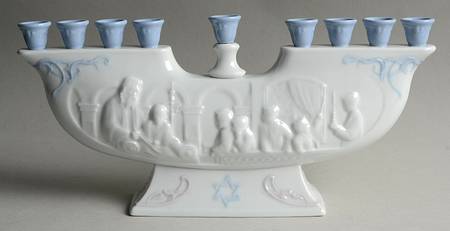 Judaic Collection Menorah - Boxed