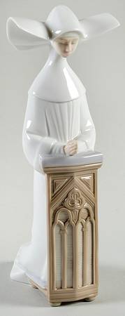 Nuns Meditation (White) - With Box