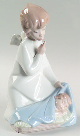 Religious and Nativity Angel With Child/Baby - No Box