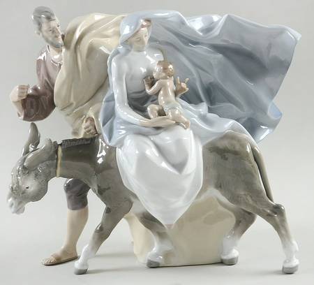 Religious and Nativity Flight To Egypt-Without Staff - No Box 45a