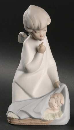 Religious and Nativity Angel With Child-Baby - No Box