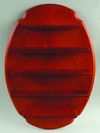 Garden Birdhouse Thimble Collection Wooden Display Rack - No Box